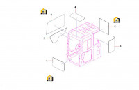 Стекла кабины 60171150