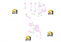 Крепление трубопровода выпускного 60041427