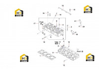 Головка блока цилиндров 60041425