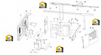 Обвес экскаватора (часть 2) SY210 13356237