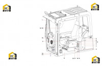 Кабина водителя 12365644