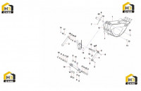 Комплектующие ковша 12160470