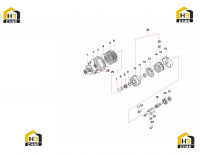Комплектующие редуктора 60101815 (часть 1)