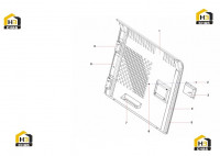 Дверь правая кабины 12677408