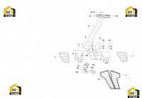 Механизм управления ходом SY135C9.1.5.2 12934780