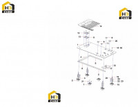 Пол кабины SY135C9.1.5.6 12935011