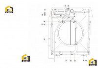 Система охлаждения SY135C9I3K.1.3.3A 13444513 (часть 2)