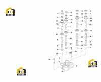 Комплектующие клапана 60170604 (часть 1)