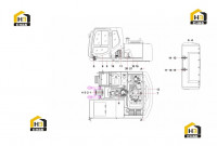 Комплектующие поворотной рамы SY135C9I2K(BR).1 13476234
