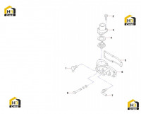 Комплектующие термостата B229900003125