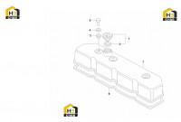 Крышка головки блока цилиндров 60041426