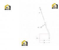 Датчик уровня масла и щуп 60041438