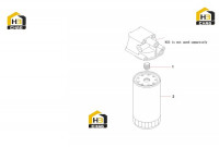 Фильтр масляный B222100000398