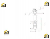 Фильтр топливный грубой очистки 60064763