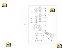 Насос топливный 60041416