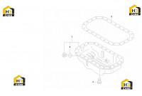 Поддон масляный 60041438