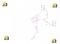 Трубопровод впуска масла в турбонагнетатель B229900005900