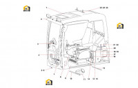 Кабина 10945044