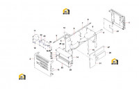 Каркас и кузов кабины 10794322