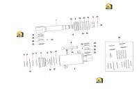 Цилиндр отвала 60199327