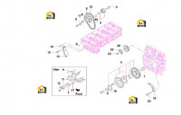 Компоненты механизма газораспределения 60116514