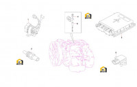 Компоненты электронные двигателя 60116538