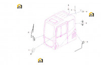 Комплектующие кабины внешние 60156703