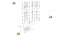 Комплектующие контрольно-регулирующего клапана (часть 1) 60170604