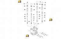 Комплектующие контрольно-регулирующего клапана (часть 2) 60170604