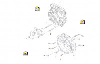 Корпус газораспределительного механизма и корпус маховика (часть 2) 60116534