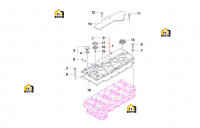 Крышка ГБЦ 60116525