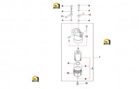 Фильтр топливный 60116531