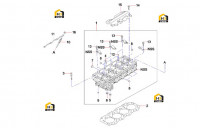 Головка блока цилиндров 60116524