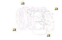 Жгут проводов двигателя 60116511