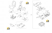 Механизм регулировки сиденья B229900000265