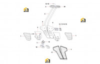 Механизм управления ходом SY135C9.1.5.2 12934780