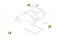 Отсек аккумулятора A810502017041
