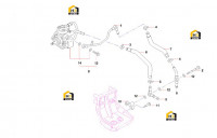 Патрубки топливного насоса 60116512