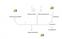Схема электрическая система кондиционирования 10473304