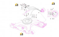 Система гидравлическая рамы экскаватора 10811483