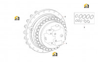 Составляющие редуктора B229900002849
