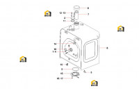 Топливный бак 10249435
