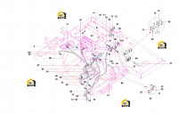 Трубопровод основной гидравлической системы (часть 4) SY135C8I3K(US).1 13199925