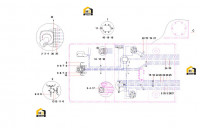 Трубопровод управления экскаватором (часть 1) SY135C8I3K(US).1.4.1 13293981