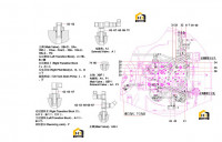 Соединения трубопровода гидрораспределителя (часть 1) 13309359