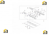 Цепи и башмаки гусениц 11786631