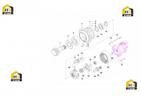 Комплектующие поворотного редуктора 60181550