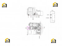 Комплектующие поворотной рамы SY135C9I3KUS.1 13840903