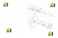 Колесо направляющее A229900010405