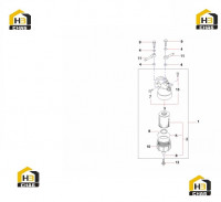 Фильтр топливный 60116531